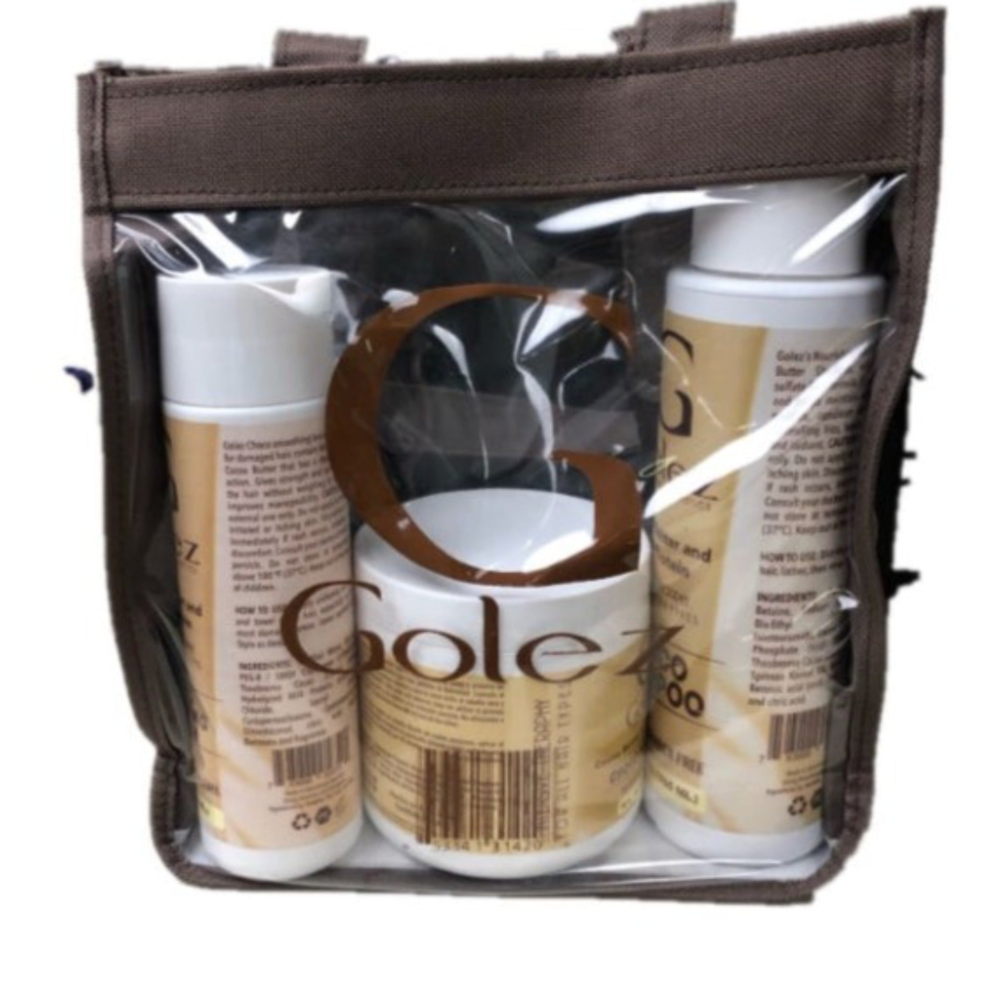 Golez Choco Mask Cocoa Butter And Milk Protein Kit (Bolso)