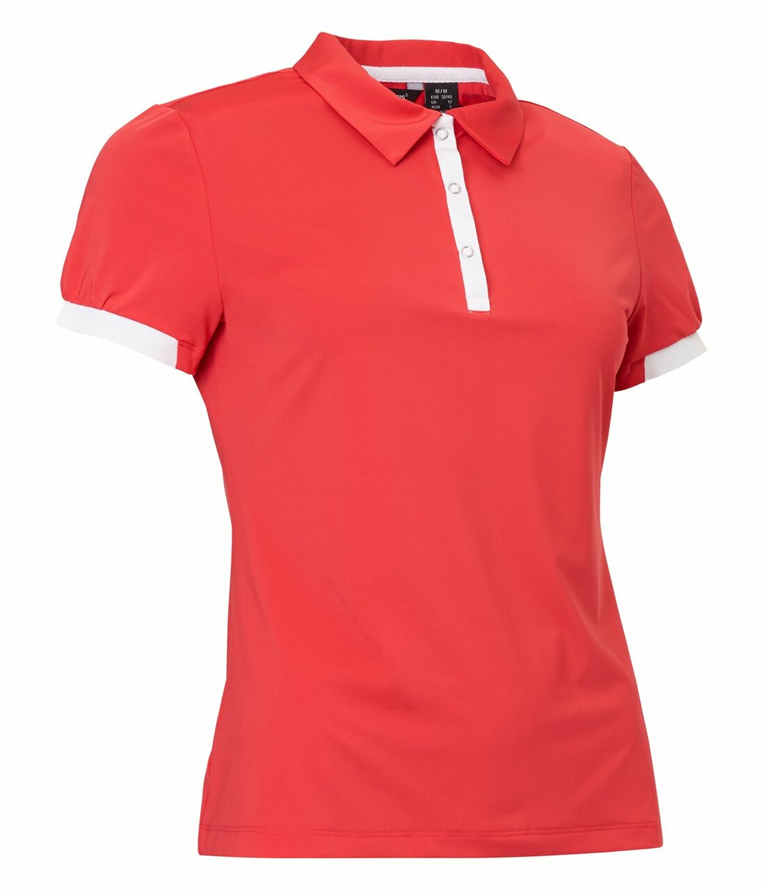 Abacus Sports Wear: Women’s High-Performance Golf Polo – Cherry (Poppy Red/Burnt Orange, Size: Large) SALE