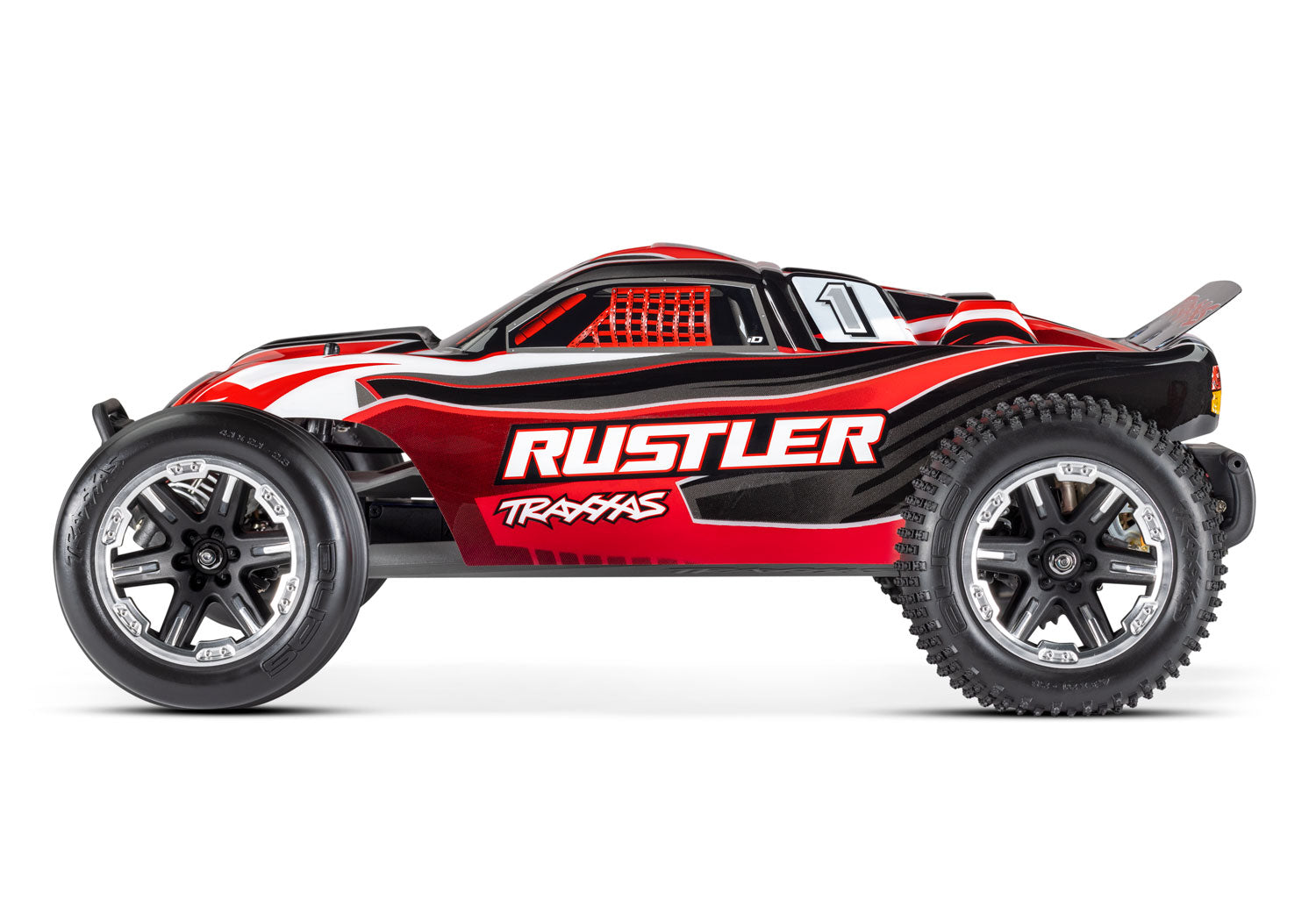 Rustler Truck RTR With LED Lights, Battery and Charger Traxxas TRA37054-61