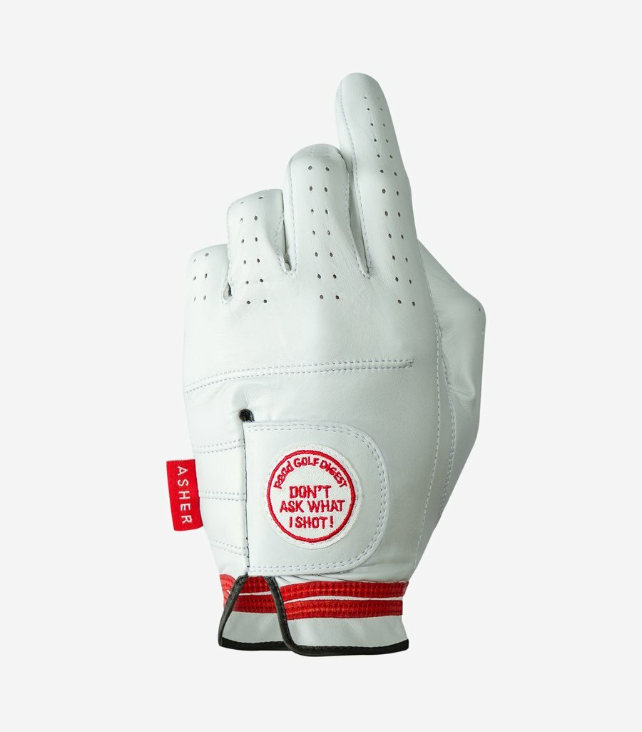 Asher Golf: Men’s Premium Golf Glove – Don’t Ask What I Shot