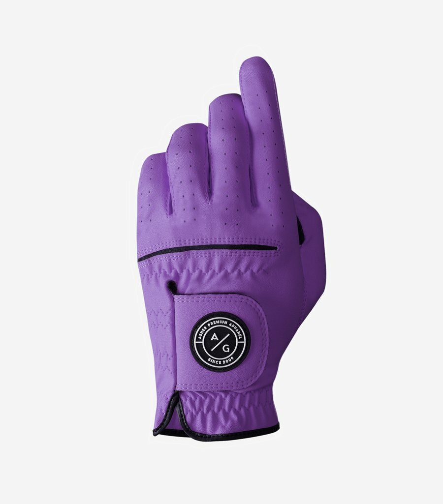 Asher Golf: Ladies Chuck 2.0 Golf Glove – Violet