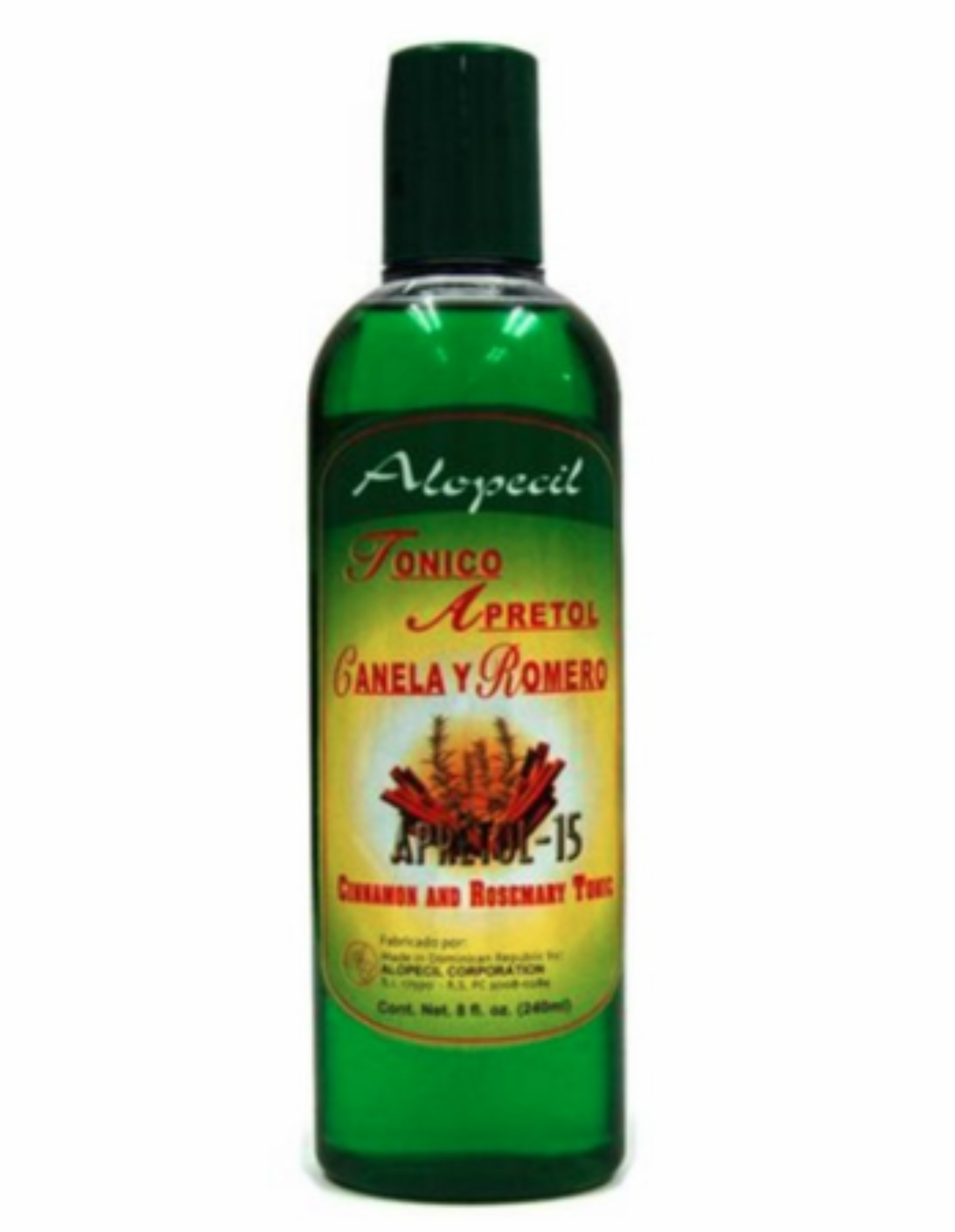 Alopecil Apretol Tonic Oil with Cinnamon and Rosemary 8 oz
