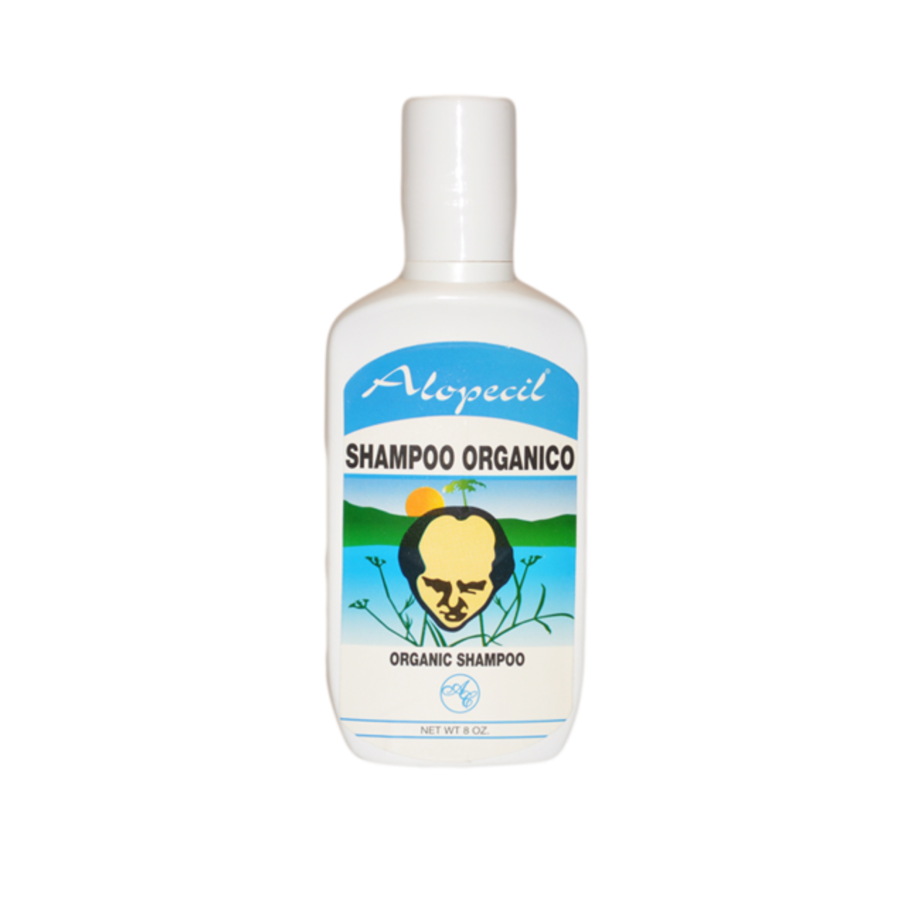 Alopecil Organic Shampoo 8 oz (Blue)
