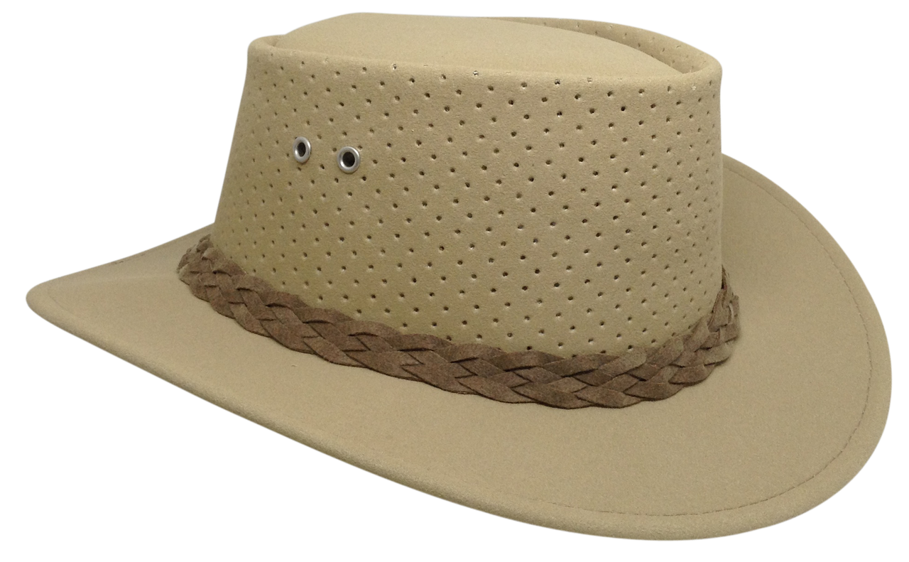 Aussie Chiller Outback Bushie Perforated Hat – Blonde