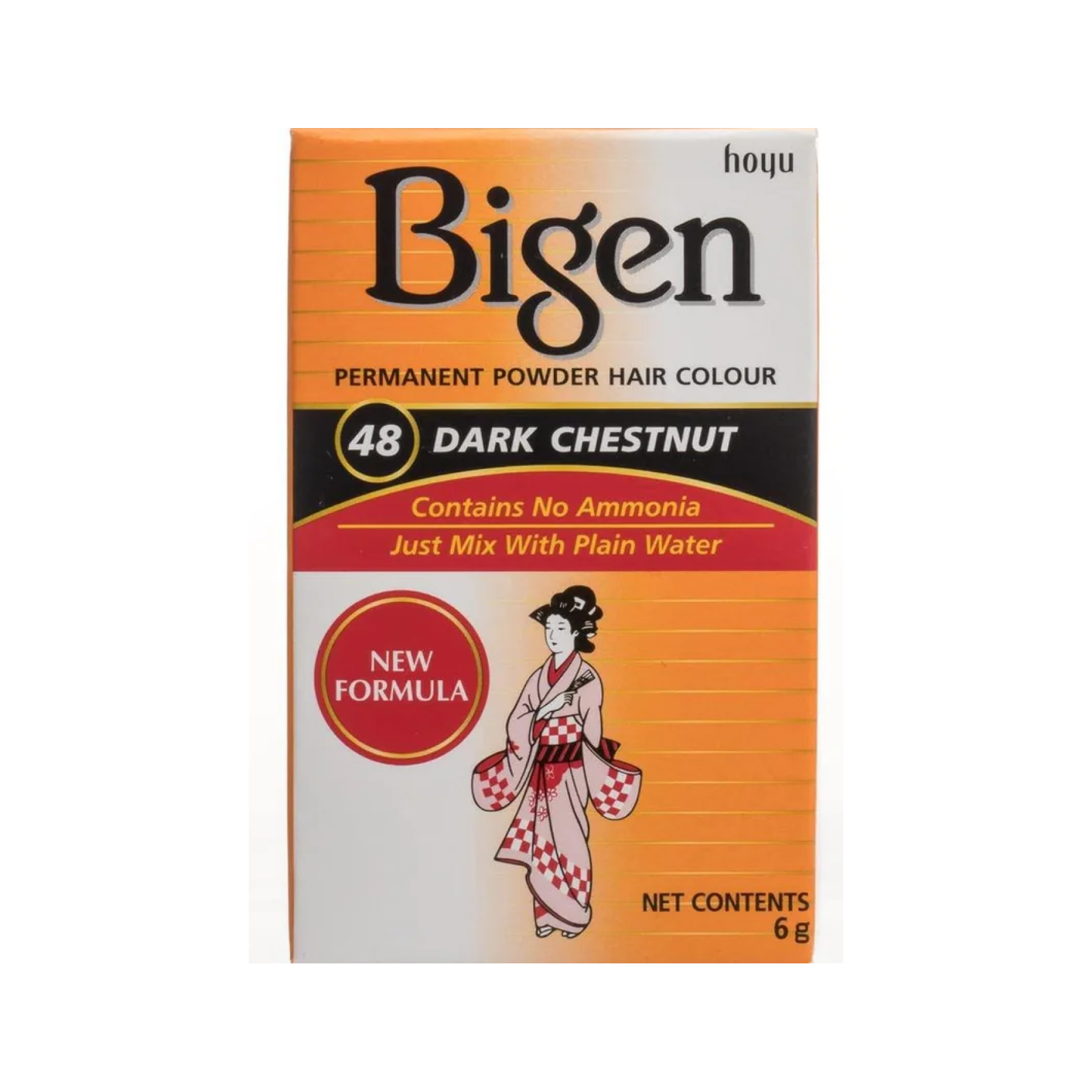 Bigen #48 Dark Chestnut Hair Color