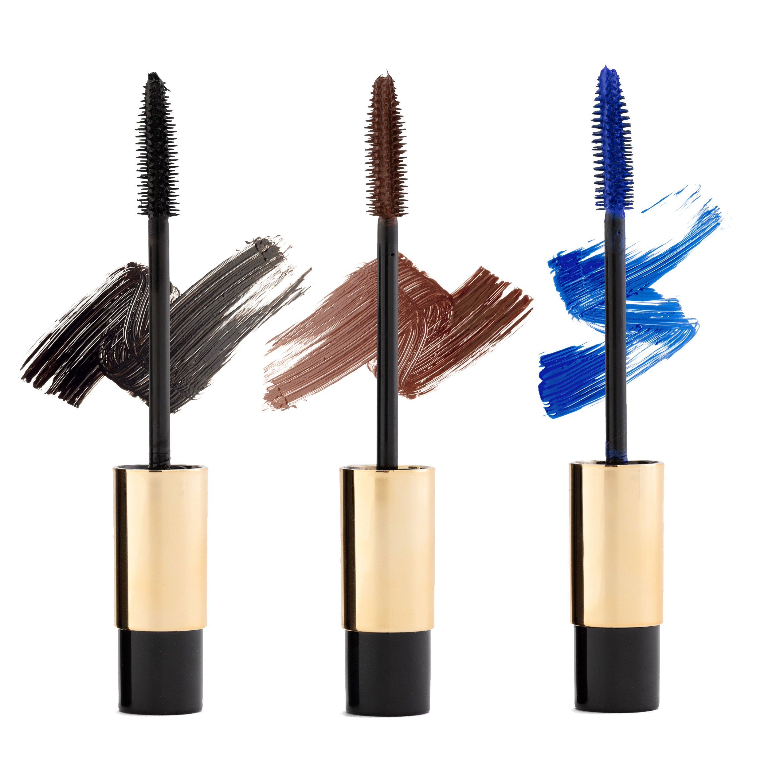 Long Lashes Mascara For Dramatic Looks – Carbon Black, Brown and Blue Mascara