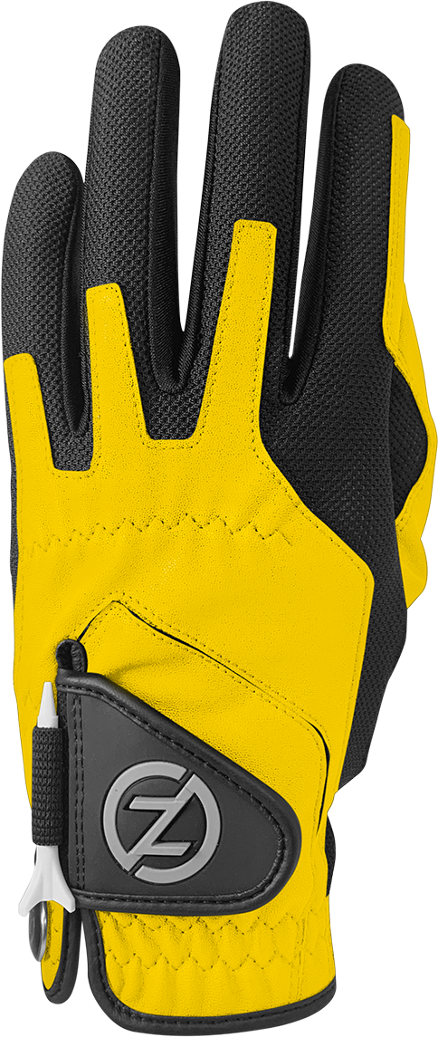 Zero Friction Men’s Performance Golf Glove GL00007 – Yellow