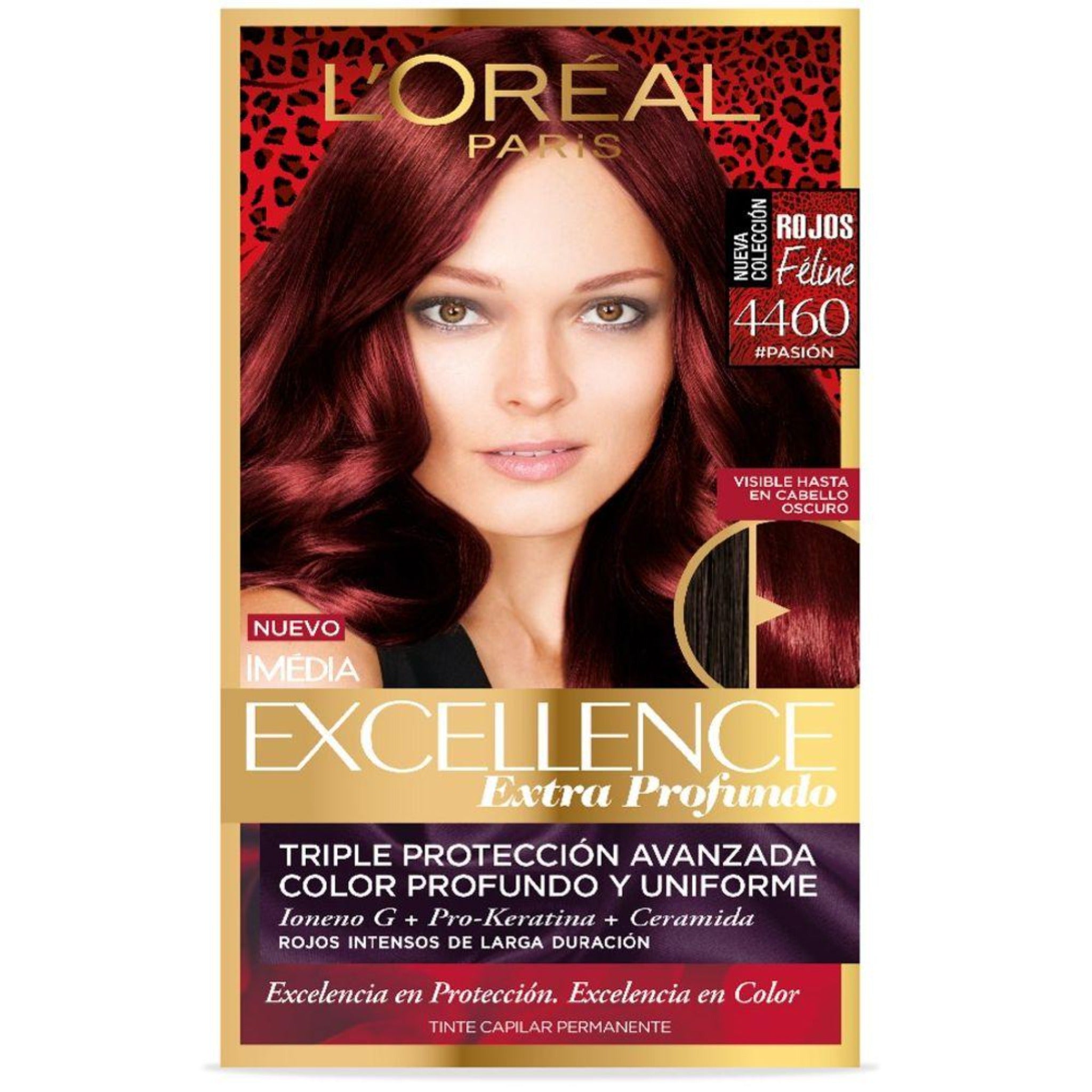L’Oreal Excellence 4460 Deep Reddish Brown