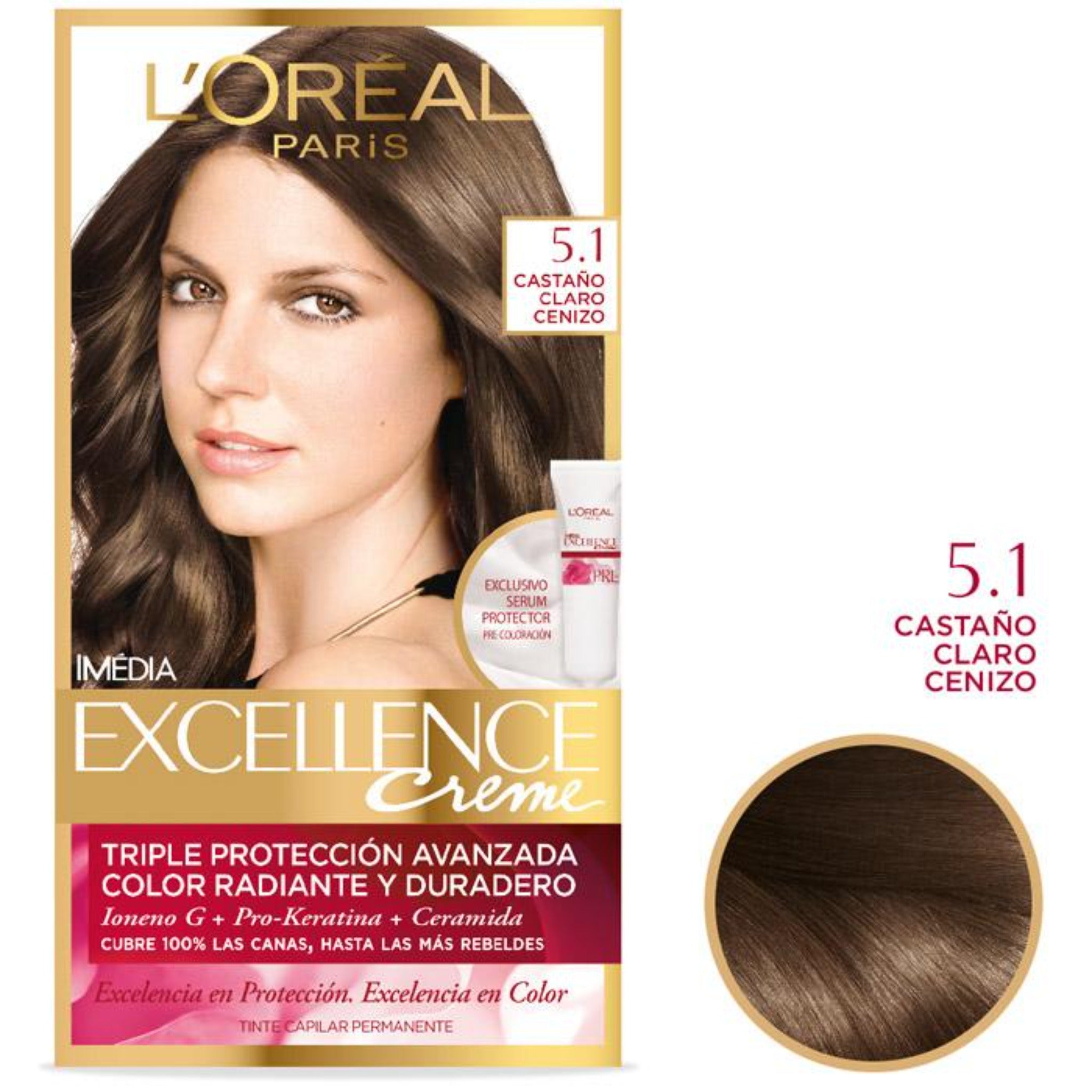 L’Oreal Excellence 5.1 Light Ash Brown