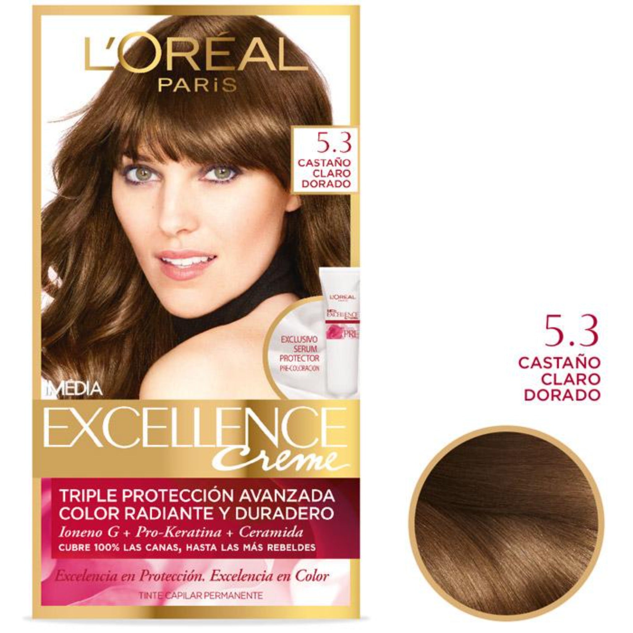 L’Oreal Excellence 5.3 Light Brown Gold