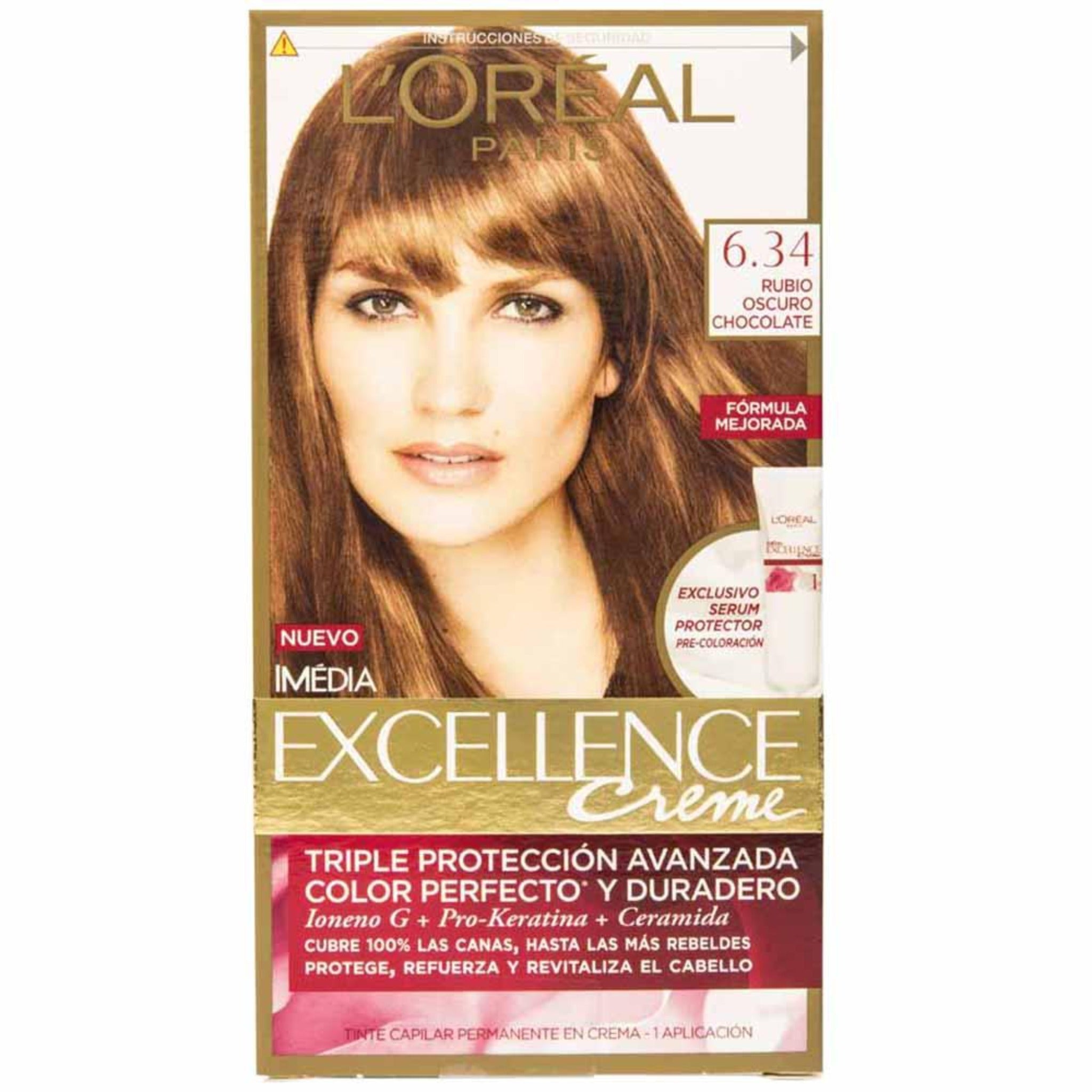 L’Oreal Excellence 6.34 Dark Chocolate Blonde