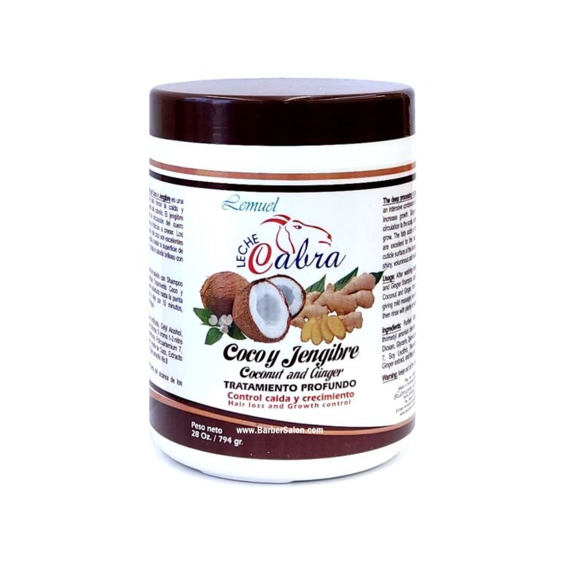 Lemuel Coconut And Ginger Treatment 28 oz