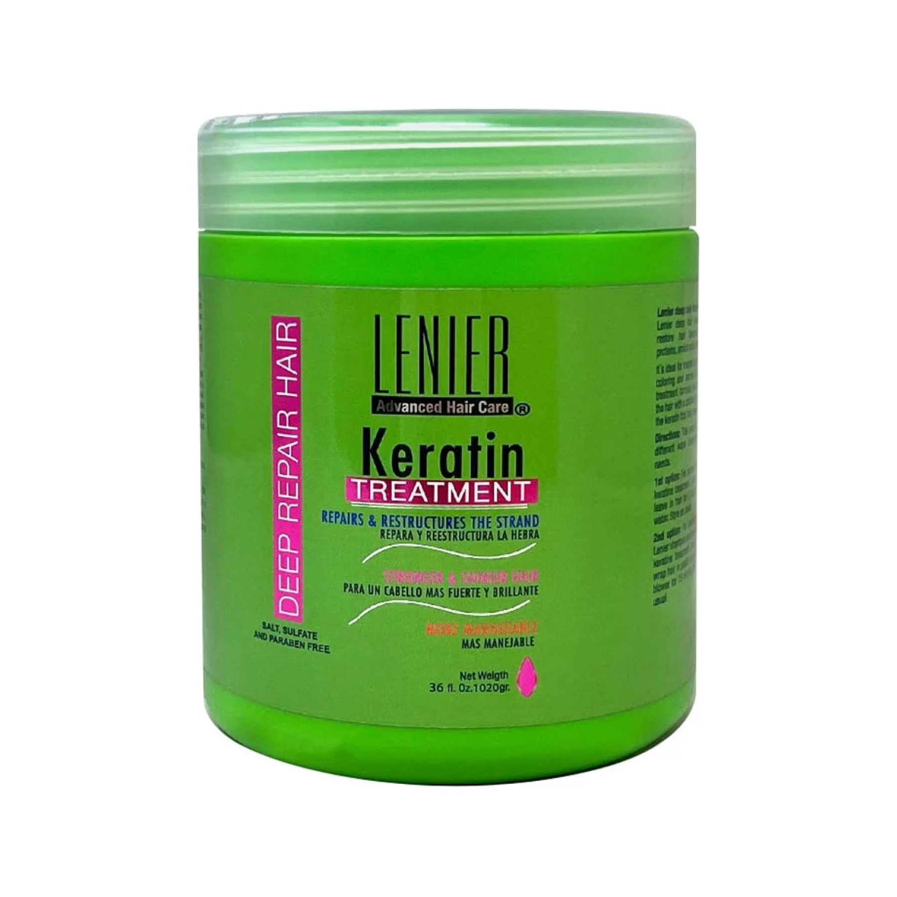 Lenier Keratine Treatment 36 oz