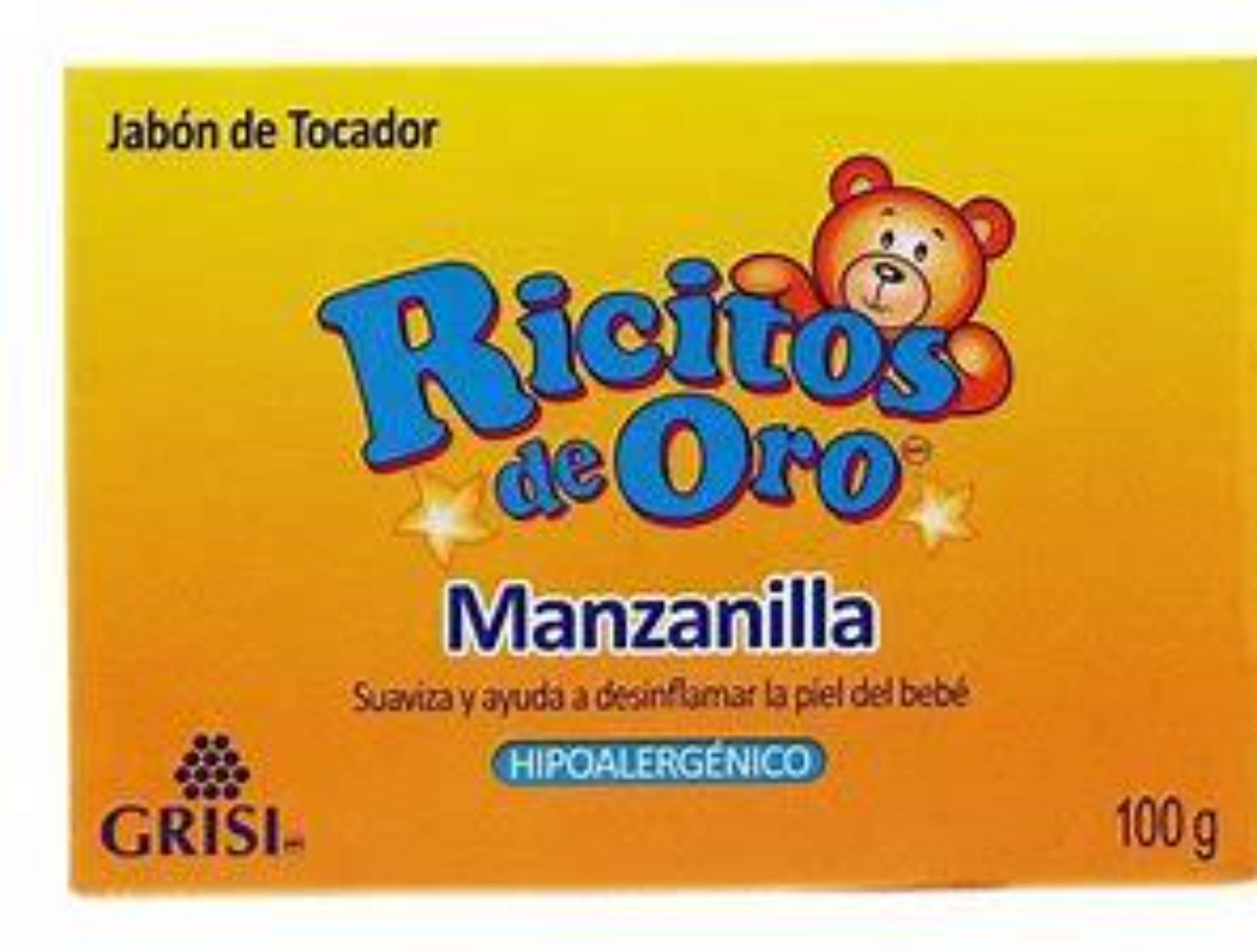 Grisi Ricitos de Oro Chamomile Soap 100 gr (3.5 oz)