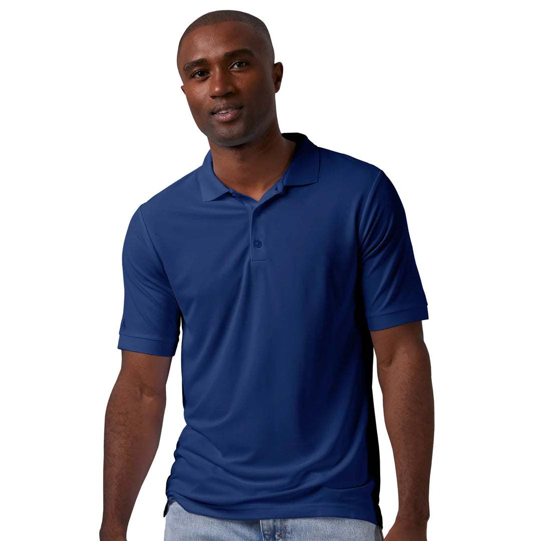 Antigua: Men’s Essentials Short Sleeve Polo – Dark Royal Legacy Pique 104271