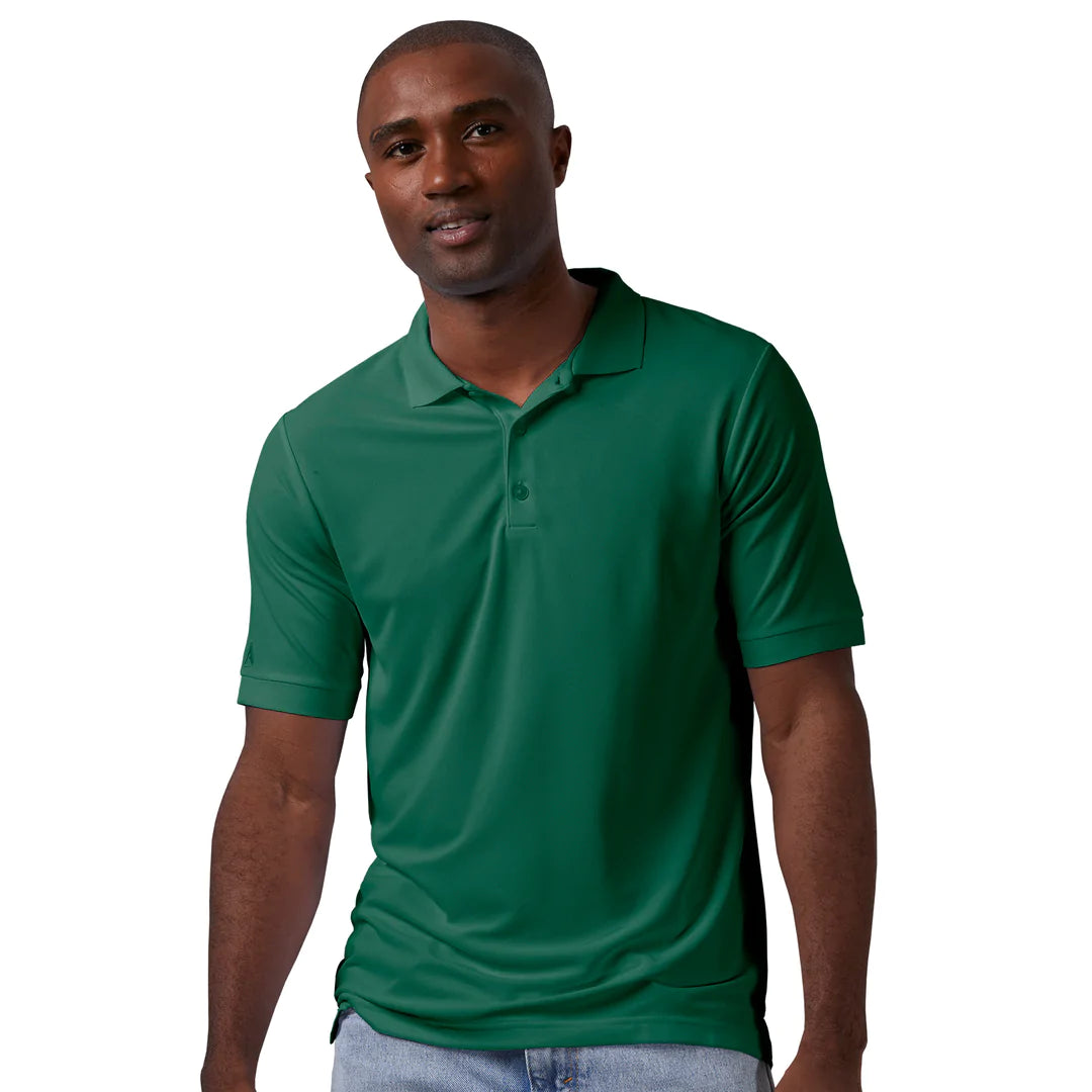 Antigua: Men’s Essentials Short Sleeve Polo – Evergreen Legacy Pique 104271