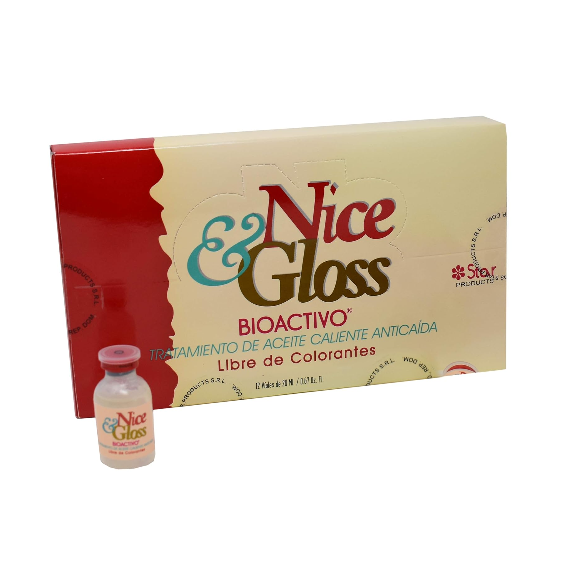 Star Products Nice & Gloss 0.67 oz Ampoule 12/1