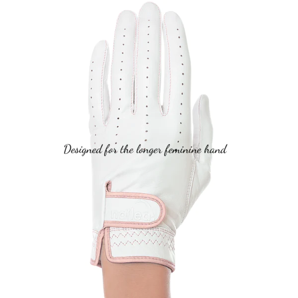Nailed Golf: Premium Elongated Golf Gloves – Blush