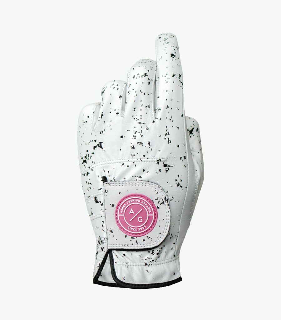 Asher Golf: Ladies Premium Golf Glove – Peppered