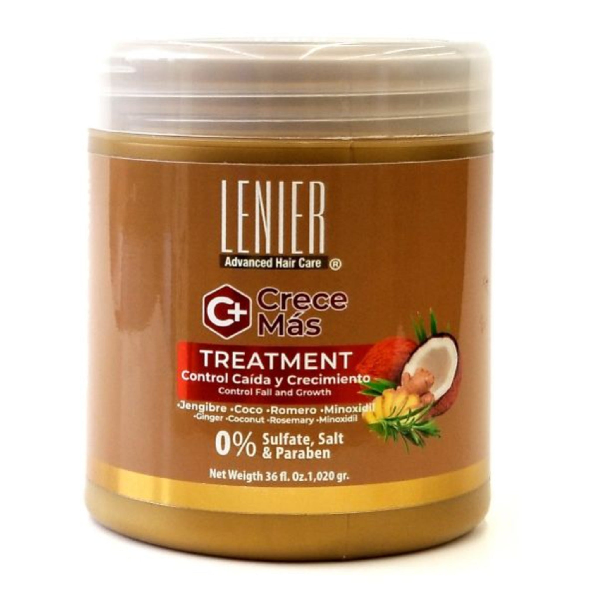 Lenier Crece Mas Treatment (Sulfate Free) 36 oz