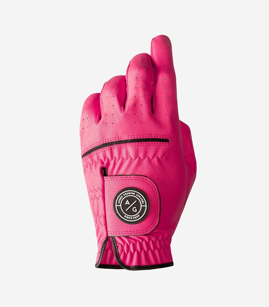 Asher Golf: Ladies Chuck 2.0 Golf Glove  – Pink